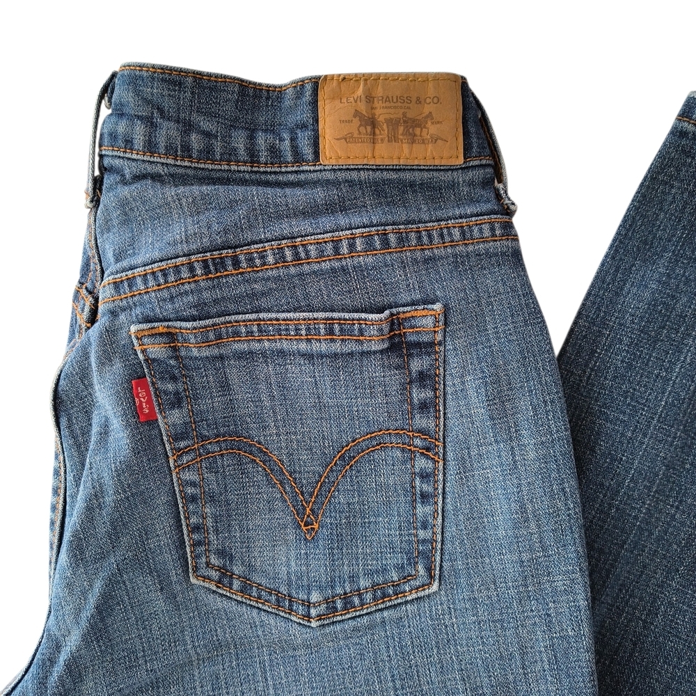 Levi's 505 Straight Leg Jeans Size 6 Short - Picture 2 of 7